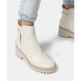 thumbnail image 1 of Dellytop Womens Platform Ankle High Chunky Block Heel Non-Slip Suede Leather Slip on Boots, 1 of 4