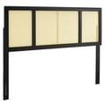 thumbnail image 1 of Modway Delmare Cane Full Headboard in Black, 1 of 6