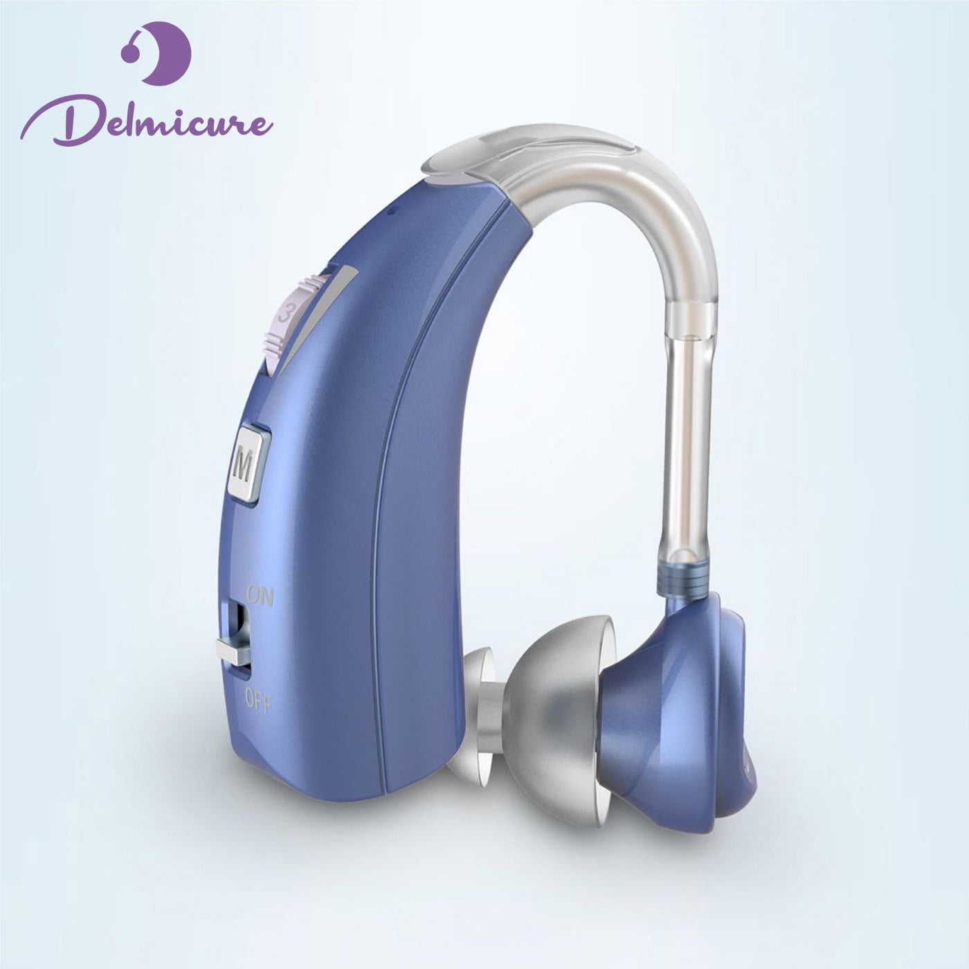 Delmicure Hearing Aid for Seniors with Dual Freque