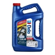 Delo 400 XLE SB Synthetic Blend SAE 15W-40 Heavy-Duty Diesel Motor Oil 1 Gallon