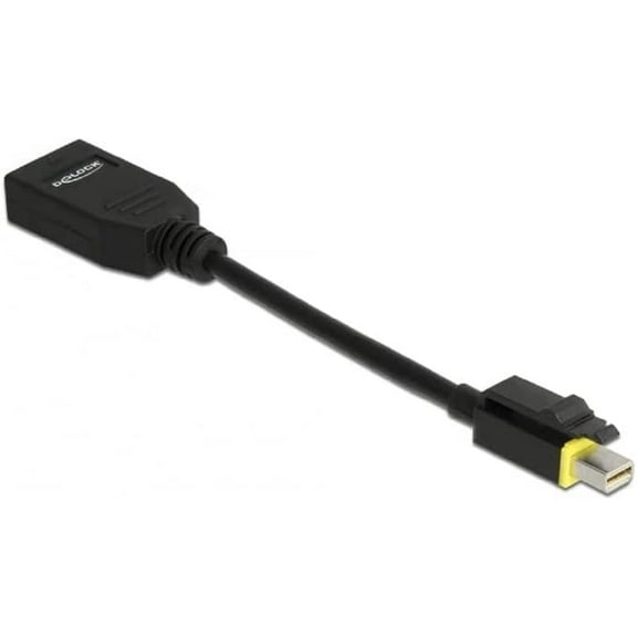Delock Mini DisplayPort 1.4 to DisplayPort Adapter with Snap-on Function 8K 60Hz