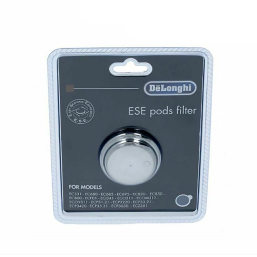 Delonghi Genuine Silver Espresso Pod Filter, Part