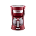 thumbnail image 1 of Delonghi Drip Coffee Maker Passion Red Active Series Red 5 Cup ICM14011J-R, 1 of 1