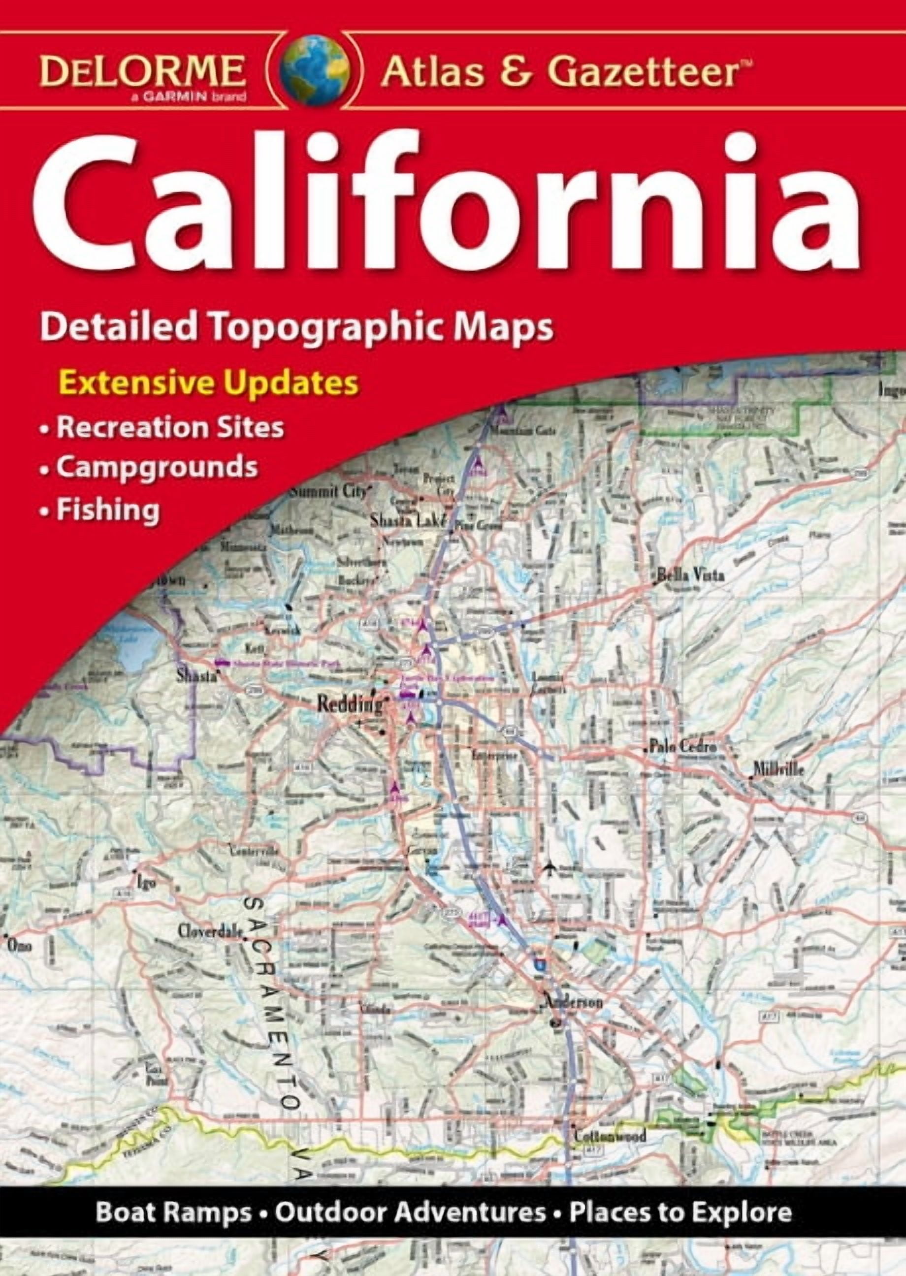 Delorme Atlas & Gazetteer: California -- Rand McNally