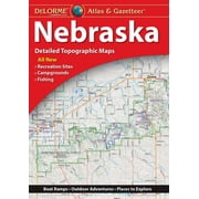 Delorme Atlas & Gazetteer Nebraska Paperback