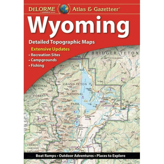 Delorme wyoming atlas and gazetteer : dewy: 9781946494085