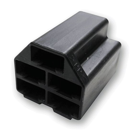 Delphi 2973422 Metri-Pack 5-Way Female Connector, Black, 56 Series (10 per pack)
