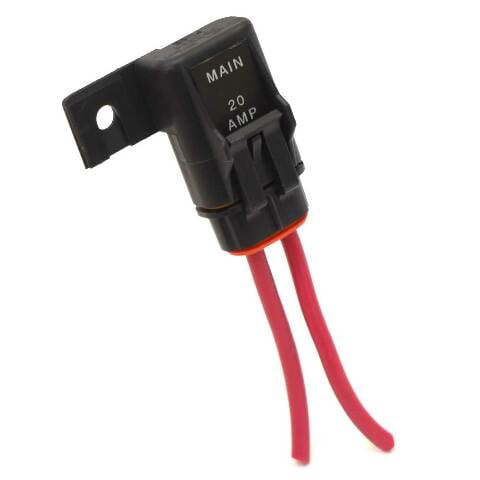 Delphi Boat Fuse Holder W/ Fuse | 20 Amp