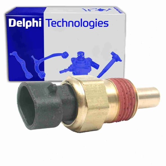 Delphi Coolant Temperature Sensor compatible with Chevrolet K3500 5.7L 6.5L 7.4L V8 1988-2000