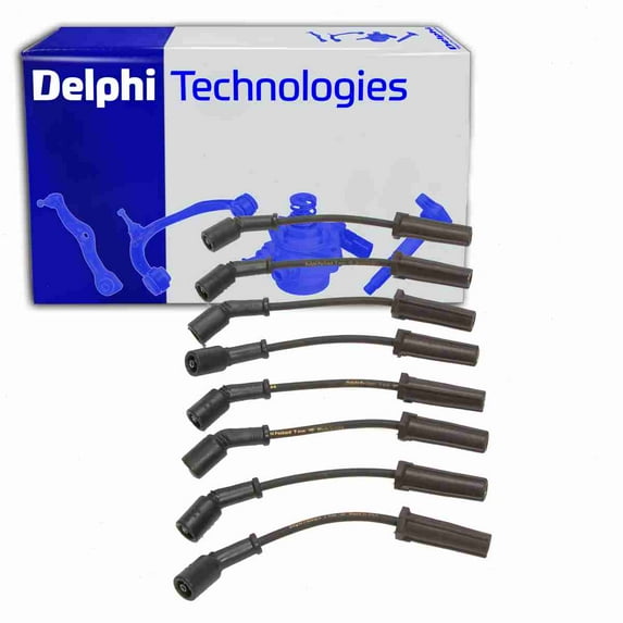 Delphi Spark Plug Wire Set compatible with Chevrolet Avalanche 1500 5.3L V8 2002-2006