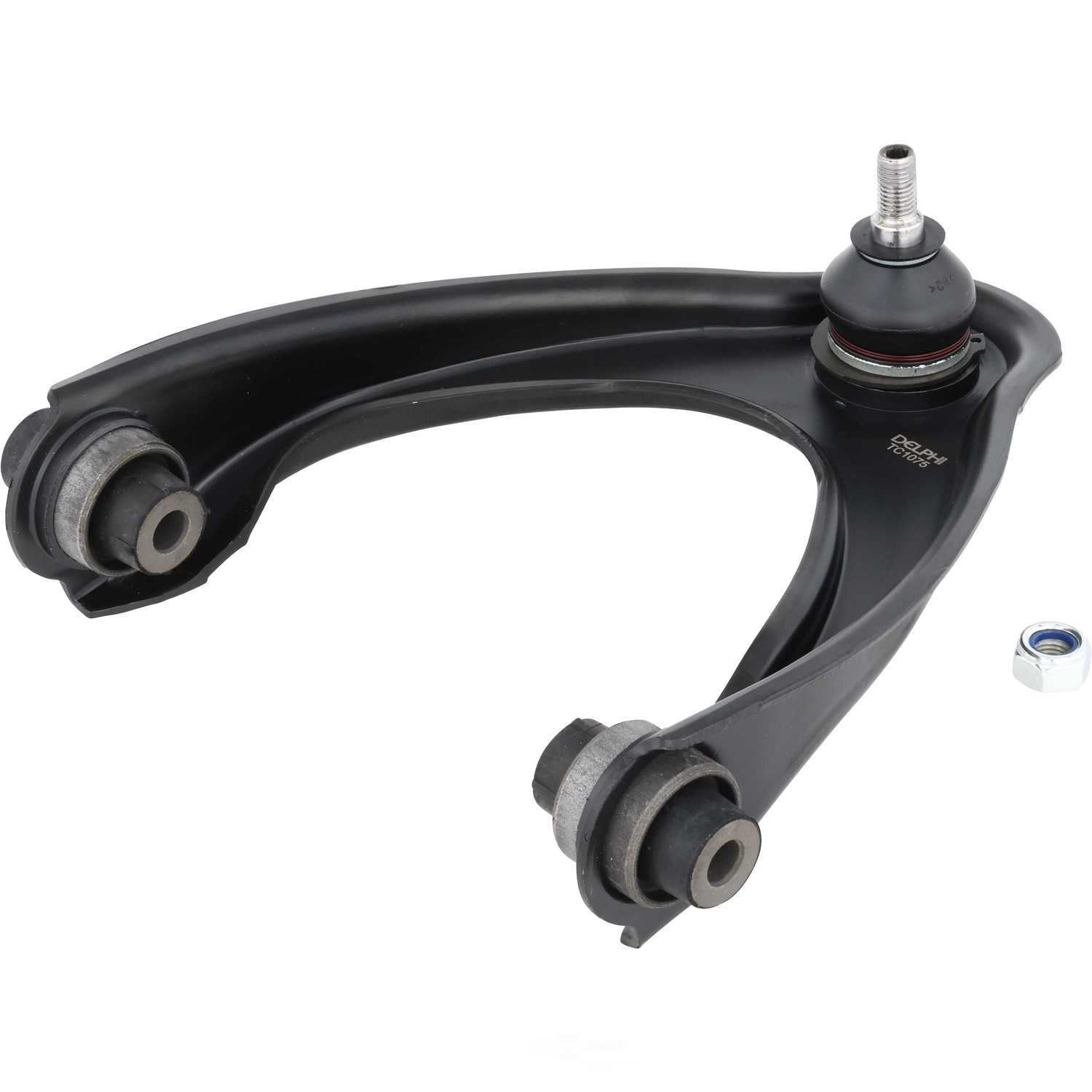 Delphi TC1075 Control Arm, Front, Passenger Side, Upper, Frontward Fits select: 1996-2000 HONDA CIVIC