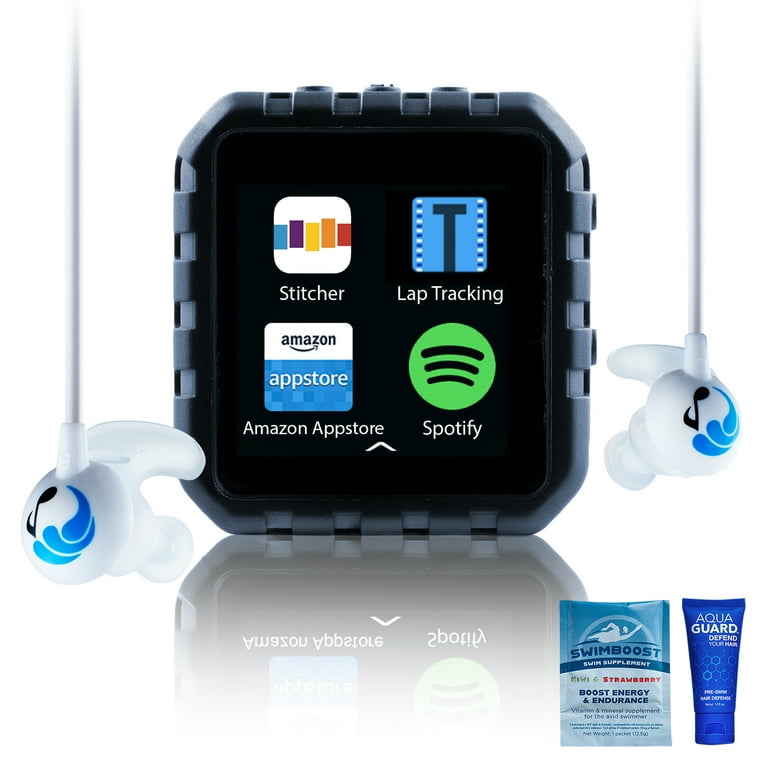 Delphin Waterproof Streaming Media Player 16GB Swimbuds Sport