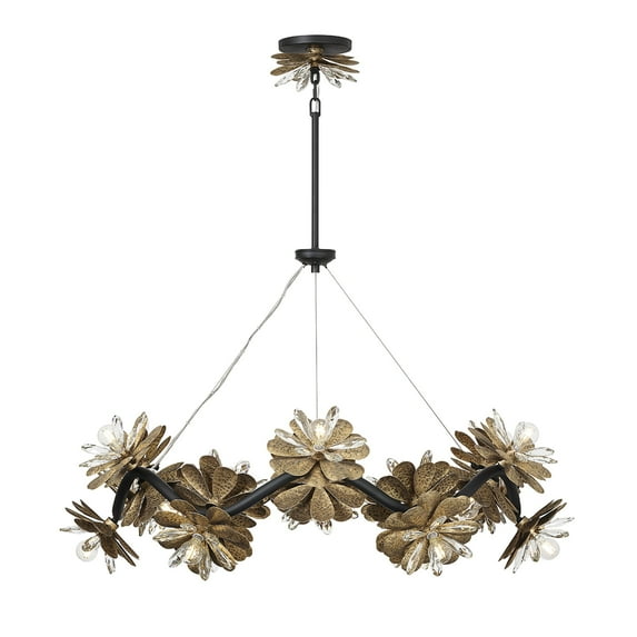 Delphine 24 Light Chandelier from the Giselle Collection