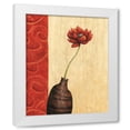 thumbnail image 1 of Delphine Corbin 12x14 White Modern Wood Framed Wall Art Titled - Rouge III, 1 of 5