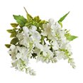 thumbnail image 1 of Delphinium Artificial Flowers Real Touch Larkspur Silk Flowers Long Stem Artificial Flowers for Tall Vase Wedding Party Table Centerpieces, Home Indoor Decor, 1Pc, Multicolor(White,12.6x5.5"), 1 of 9