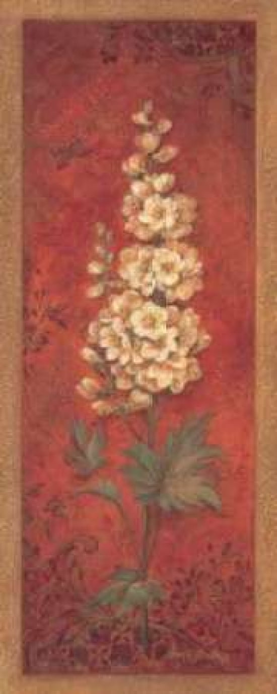 Delphinium Canvas Art - Pamela Gladding (10 x 20)