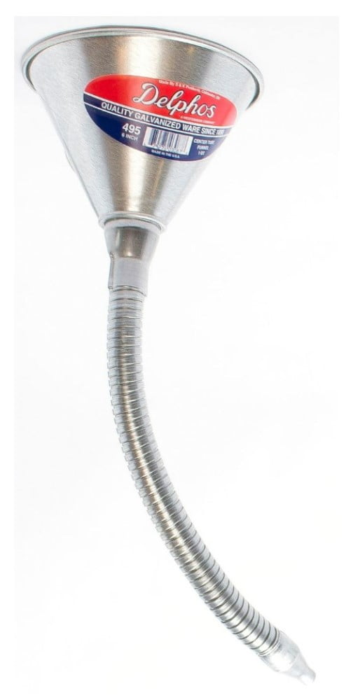 Funnel King 94492 Imbuto Per Trasmissione Da 2 Quarti Con Beccuccio Flessibile E Filtro - Resistente E Pratico