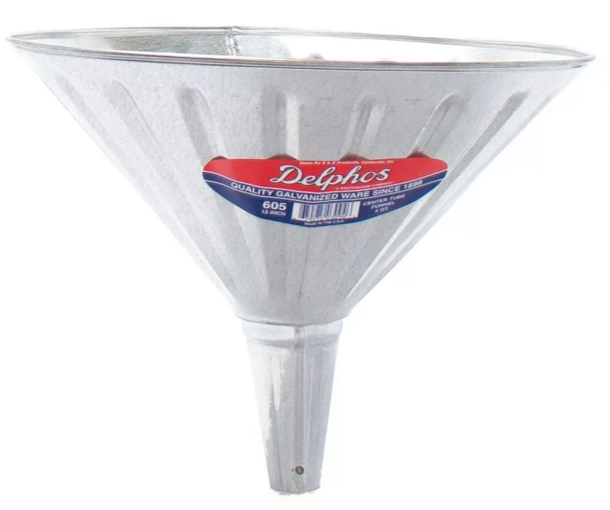 Delphos 605 4 qt. Utility Funnel, 4Pack
