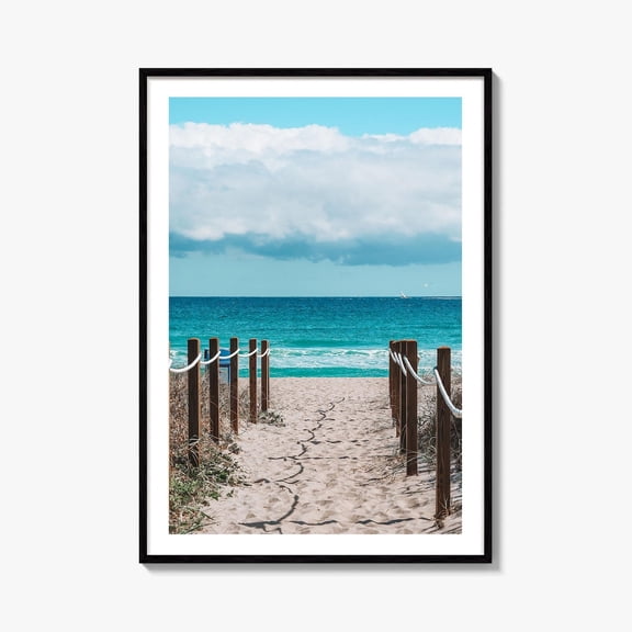 Delray Beach Fine Art Photo Print Florida Usa Ocean Shore Coastal, Unframed Paper Print