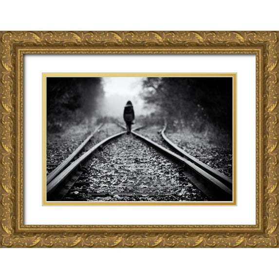 Delrue, Mirjam 14x11 Gold Ornate Wood Framed with Double Matting Museum Art Print Titled - Choices