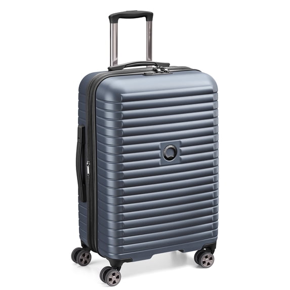 DELSEY PARIS Cruise 3.0 Medium Checked Hardside Expandable Spinner Luggage, Graphite