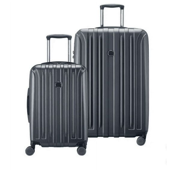 Delsey Paris Accelerate 2-Piece 30" & 22" Carry-On Hardside Luggage Set - Grey