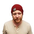 thumbnail image 1 of Seattle 138 Delsin Rowe Red Slouch Beanie Hat, 1 of 2
