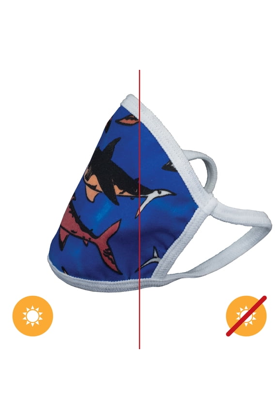 Delsol Color-Changing Face Mask - Shark