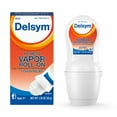 Delsym No Mess Vapor RollOn Cough Suppressant & Topical Analgesic 1.76