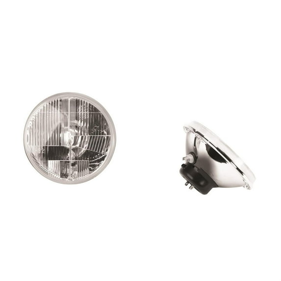 Delta 01-1159-SMDA Euro 7 Inch Headlights w/ Xenon Bulb/LED Blinkers