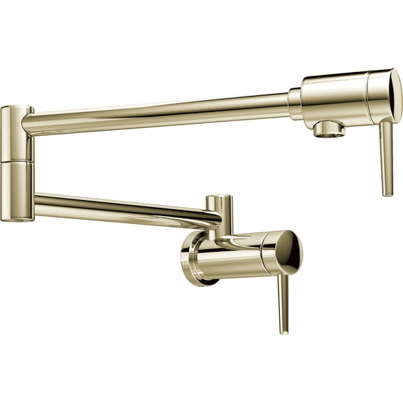 Delta 1165Lf 24" Wall-Mounted Pot Filler - Nickel