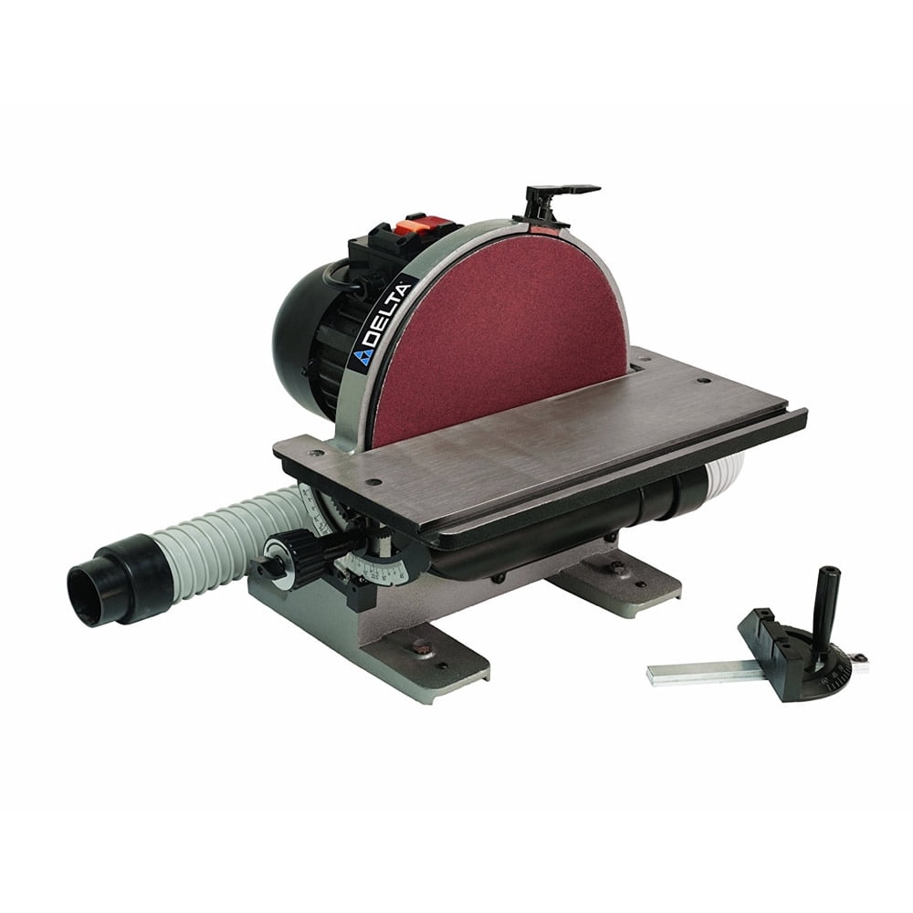 Delta 12 Inch Disc Sander with Cast Iron Construction and Direct Drive Motor