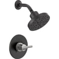 thumbnail image 1 of Delta 142749 Nicoli Monitor 14 Series Single Function Pressure Balanced Shower - Black, 1 of 7