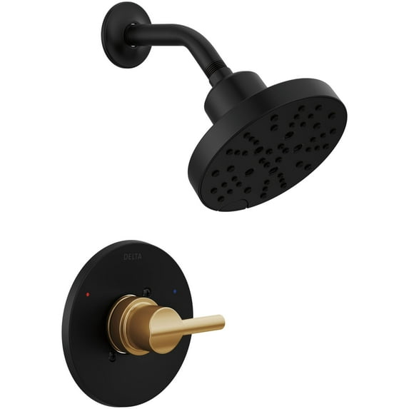 Delta 142749 Nicoli Monitor 14 Series Single Function Pressure Balanced Shower - Matte