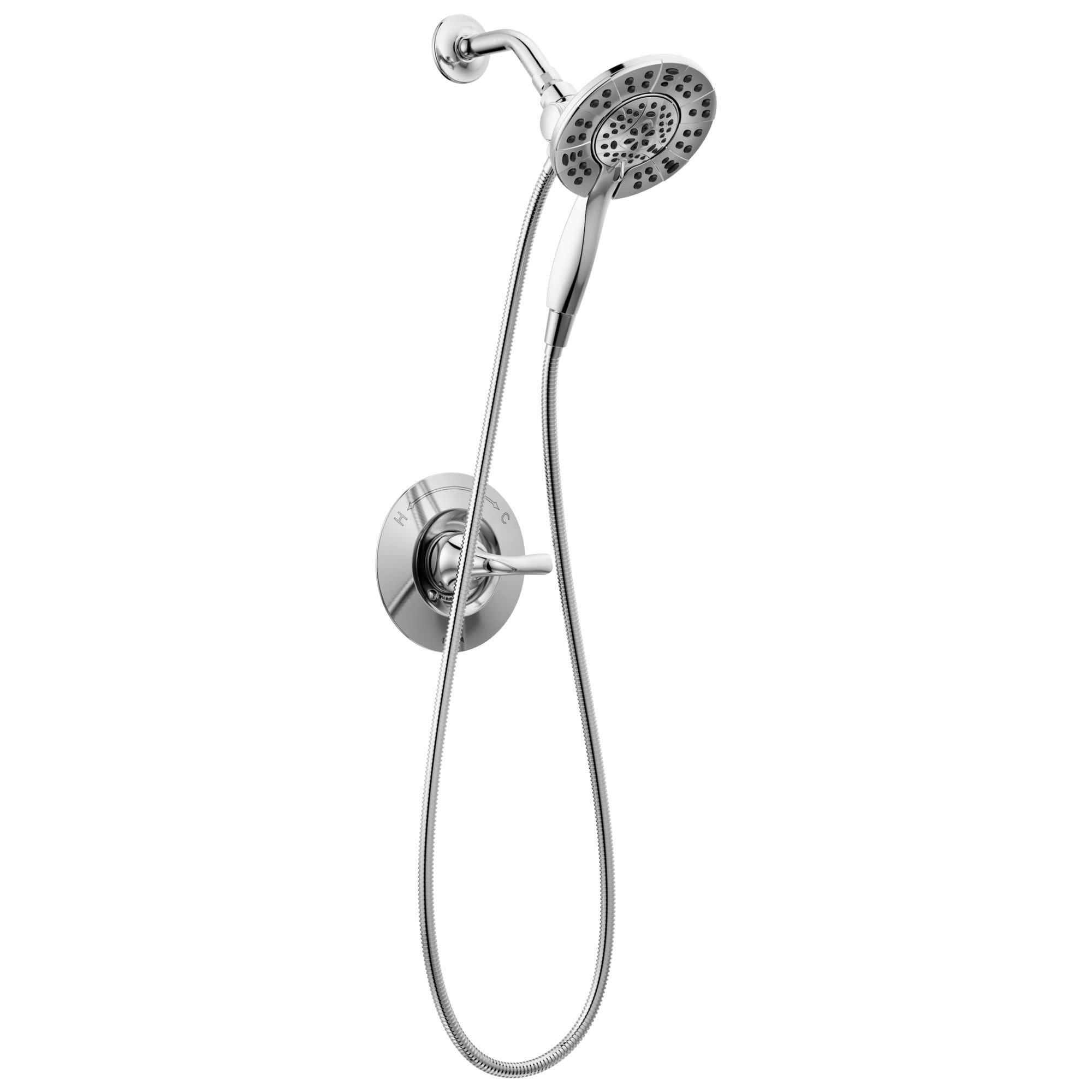 Chrome Multi-Function Handheld Shower Faucet Set