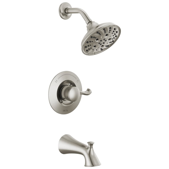 Delta 144897-SP Esato Monitor 14 Series Single Function Pressure Balanced Tub And Shower -