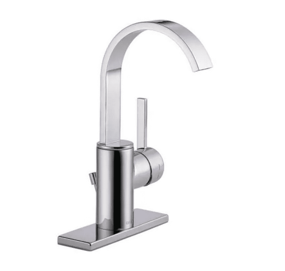 Delta 15630LF-ECO Mandolin Single Hole Single Lever Bath Vanity Faucet Chrome