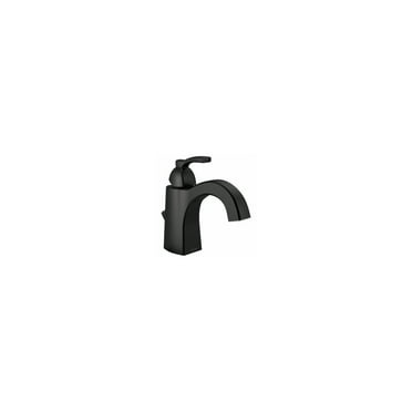 Delta 15768LF-BL Flynn Single Handle Bathroom Faucet, Matte Black - Quantity 1