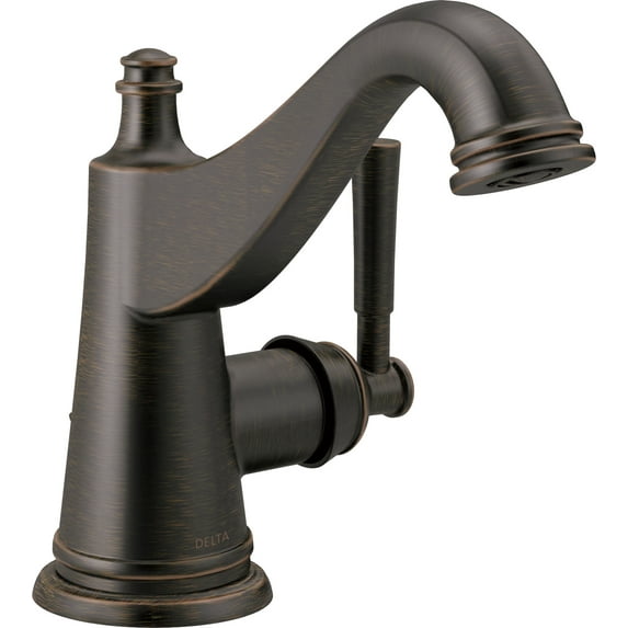 Delta 15777Lf Mylan 1.2 GPM Deck Mount Single Hole Bathroom Faucet - Bronze