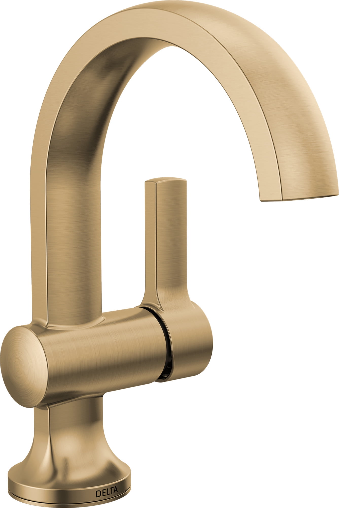 Albion Brushed Gold Single Handle Bathroom Faucet