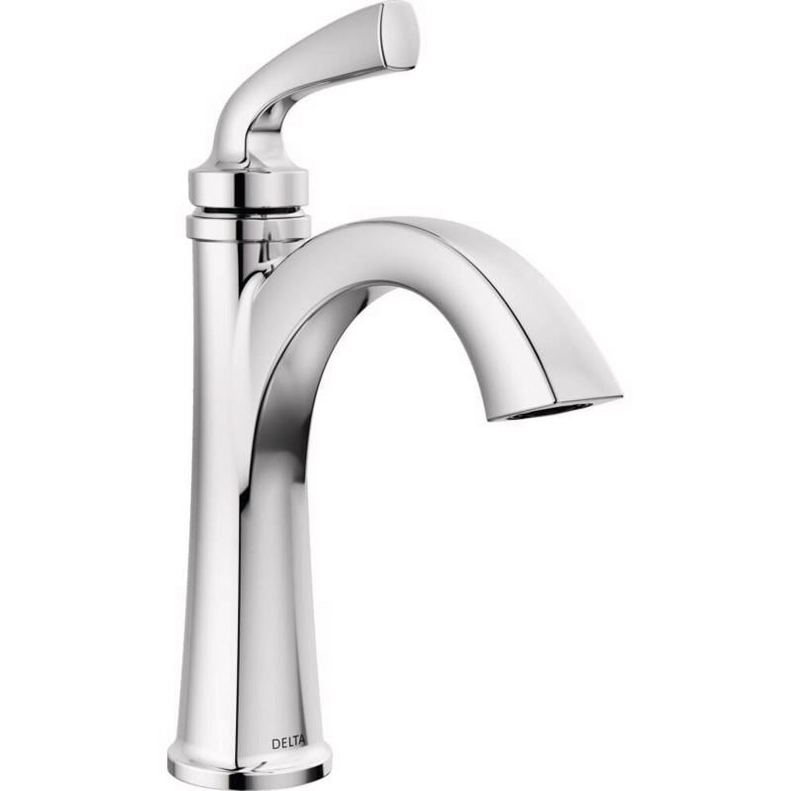 Geist Chrome Single Handle Bathroom Faucet with Pop-Up Drain