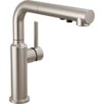 thumbnail image 1 of Delta Faucet Daneri Pull-Out Kitchen Faucet, Brushed Nickel Kitchen Faucets with Pull-Out Sprayer, Kitchen Sink Faucet, Faucet for Kitchen Sink with Magnetic Docking, Stainless, 1 of 8