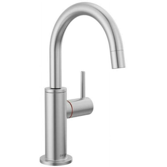 Delta 1930Lf-H Contemporary Round Instant Hot Water Dispenser - Arctic Stainless