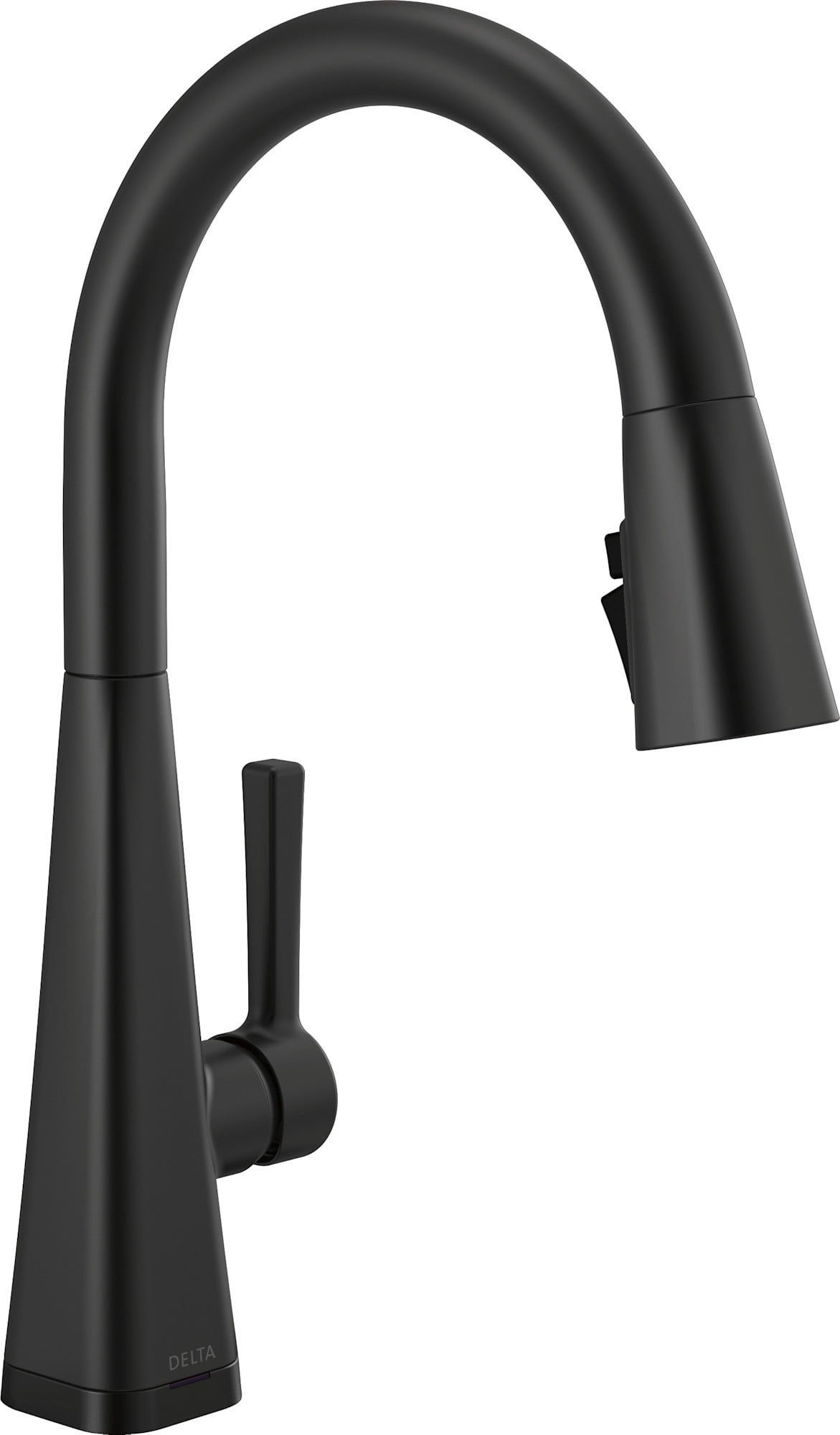 Matte Black Touch Kitchen Faucet with Pull-Down Sprayer