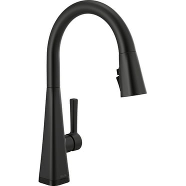 Delta 19802Tlz-Dst Lenta 1.8 GPM Single Hole Pull Down Touchless Kitchen Faucet - Black