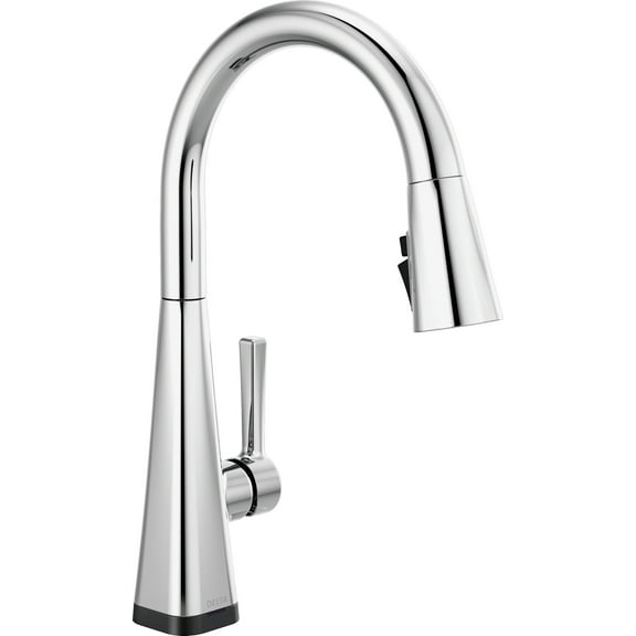 Delta 19802Tlz-Dst Lenta 1.8 GPM Single Hole Pull Down Touchless Kitchen Faucet - Chrome