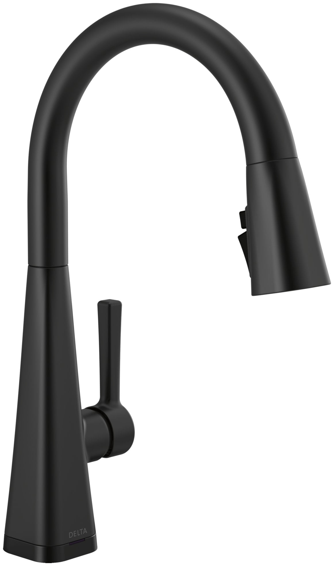 Matte Black Touch Kitchen Faucet with Pull-Down Sprayer