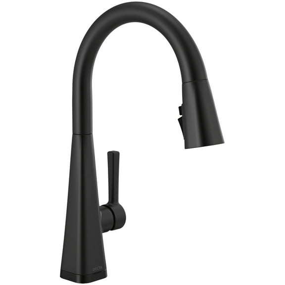 Delta 19802Tz-Dst Lenta Pull-Down Kitchen Faucet - Black