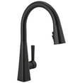 thumbnail image 1 of Delta 19802Z-Dst Lenta Single-Handle Pull-Down Kitchen Faucet - Black, 1 of 7