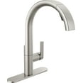 thumbnail image 1 of Delta 19824Lf Keele 1.8 GPM Single Hole Pull Down Kitchen Faucet Magnatite And Touch-Clean, 1 of 5